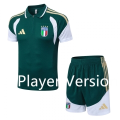 2026-27  Italy Green Thailand Soccer Uniform-9926