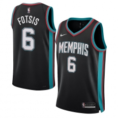 2026 Classic Version Memphis Grizzlies Black#6 NBA  Jersey-1380
