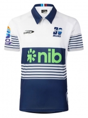 (s-7xl)2026 Blues Home White& Blue Rugby Shirt
