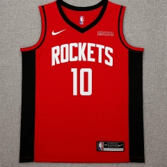 Houston Rockets Red#10 NBA Jersey-1380