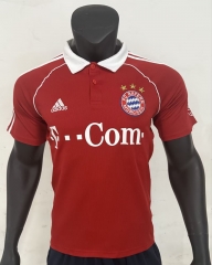 Retro Version 06-07 Bayern München Home Red Thailand Soccer Jersey AAA-1311