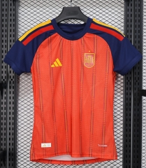 2026-2027 Spain Home Red Thailand Women Soccer Jersey AAA-888
