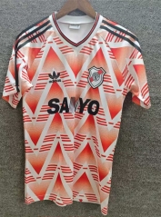 Retro Version 1994 River Plate  Red&White Thailand Soccer Jersey AAA-3402