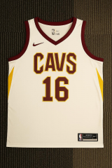 21-22 Cleveland Cavalier white #16  Jersey-311