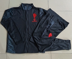 2025-26 AC Milan Black Thailand Soccer Jacket Uniform-815