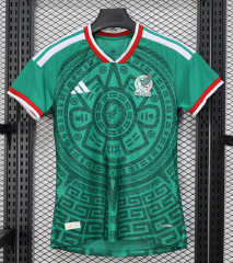2026 World Cup Mexico Home Green Women Thailand Soccer Jersey AAA-888