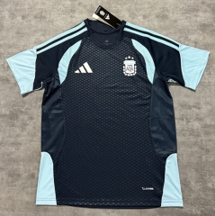 (s-4xl)26-27 Argentina Up-Cyan Thailand Training Soccer Jersey-4506