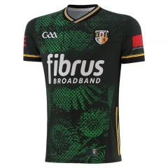 GAA2026  Antrim Black&Green Rugby Shirt