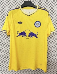 （s-4xl）26-27 Leeds United Away Yellow Thailand Soccer Jersey AAA-2044