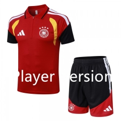 2026-27  Germany Red Thailand Soccer Uniform-9926