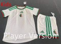 Player Version 26-27 Algeria White Kids/Youth Soccer Uniform-416