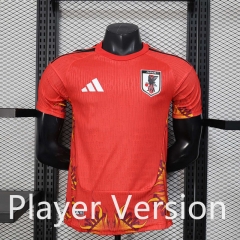 Player Version 26-27 Japan Goalkeeper Red Thailand Soccer Jersey AAA-888