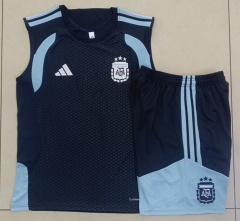 26-27 Argentina Royal Blue Thailand Vest Soccer Tracksuit -815