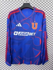（s-4xl）2026-27 Universidad de Chile Home Blue LS Thailand Soccer Jersey AAA-2044