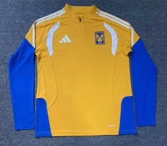 (s-4xl)2026-27 Tigres UANL Yellow Thailand Tracksuit -912