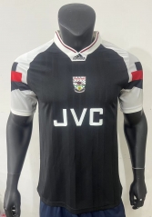 Player Version 92-94  Arsenal Away Black Thailand Soccer Jersey AAA-0871