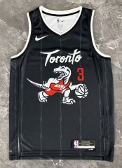2026 City Edition Toronto Raptors #3 Black NBA Jersey - 311