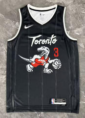 2026 City Edition Toronto Raptors #3 Black NBA Jersey - 311