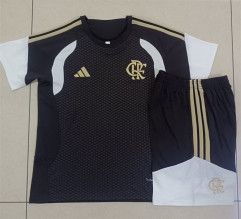 2026-27  Flamengo Black  short Thailand Soccer Tracksuit-815