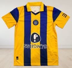 (S-4XL) 25-26 Maccabi Tel Aviv Home Yellow Thailand Soccer Jersey AAA-3841