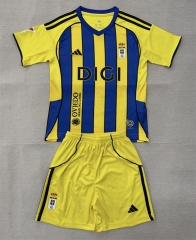 25-26 Real Oviedo Away Yellow&Blue Soccer Uniform -AY