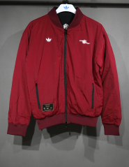 25-26 Arsenal Red &Black Double-sided Thailand  Soccer baseball Jacket-4563