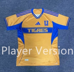 （s-4xl）Player Version 2026-27 Tigres UANL Home Yellow Thailand Soccer Jersey AAA-912