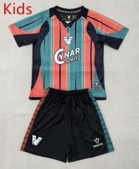 2025-26 Venezia 2nd Away Green&Orange kids Soccer Uniform -AY