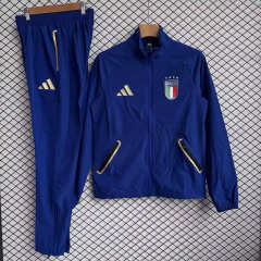 2026-27 Italy Royal Blue Thailand Trench Coats uniform-2315