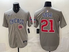 2025 New MLB Chicago Cubs Gray #21  Jersey-0841