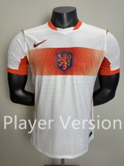 Player Version 2026-27 Netherlands White Thailand Soccer Jersey AAA-6352