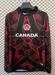 2026-27 Canada Black&Red LS Thailand Soccer Jersey AAA-2044