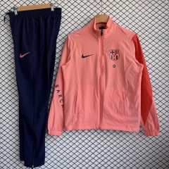 25-26 Barcelona Pink&Orange Trench Coats Uniform -2315