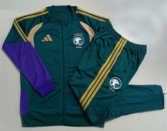 2026-27 Saudi Arabia Dark Green Thailand Soccer Jacket Unifrom-815