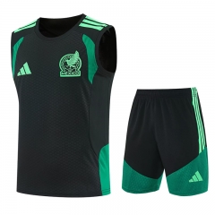 2026-27 Moxico Black Thailand Vest  Soccer Uniform-4627
