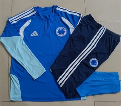 2026-27 Cruzeiro EC Cai Blue Thailand Tracksuit Uniform-815