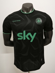 (s-4xl)26-27 Ireland 2nd Away Black Thailand Soccer Jersey AAA-9753