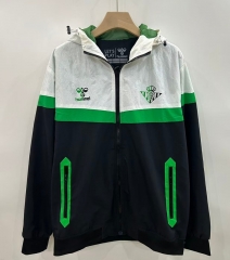 2025-2026 Real Betis Black &White TThailand Trench Coats-0255