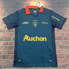 (S-4XL) 26-27 RC Lens Royal Blue Thailand Soccer Jersey AAA-1424