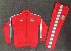 26-27 Wales Red Thailand Soccer Jacket Uniform-5303