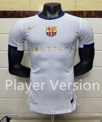 Player Version 25-26 Special Edition Barcelona White Thailand Soccer Jersey AAA-6057