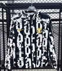 26-27 Barcelona Black White Trench Coat-8268
