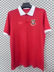 (S-4XL)150th Anniversary Edition Wales Red Thailand Soccer Jersey AAA-2044