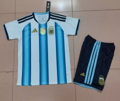 2026 World Cup Argentina Home Blue&White Soccer Uniform-718
