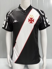 Retro Version 1998 CR Vasco da Gama Home White&Black Thailand Soccer Jersey AAA-3932