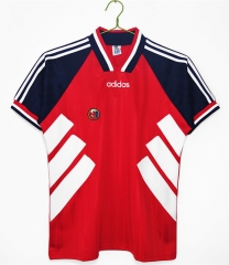 94-95  Norway Home Red Thailand Soccer Jersey-c1046