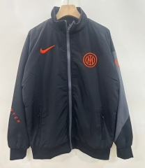 25-26  Inter Milan Black Thailand Trench Coats-0255