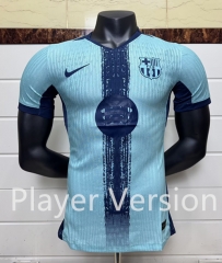 Player Version 25-26 Special Edition Barcelona Light Blue Thailand Soccer Jersey AAA-6057