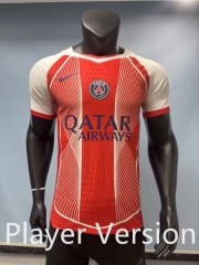Player version 26-27 Special Edition Paris Red Thailand Soccer Jersey AAA-4486