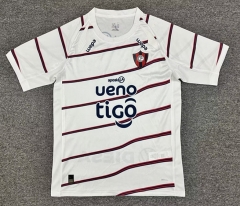 (s-4xl)2026-27 Cerro Porteño Away White Thailand Soccer Jersey AAA-512